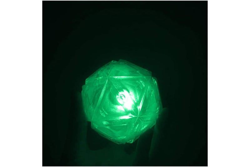 Durable Squeaker Dental Care Soft Flash Led Dog Bounce Ball