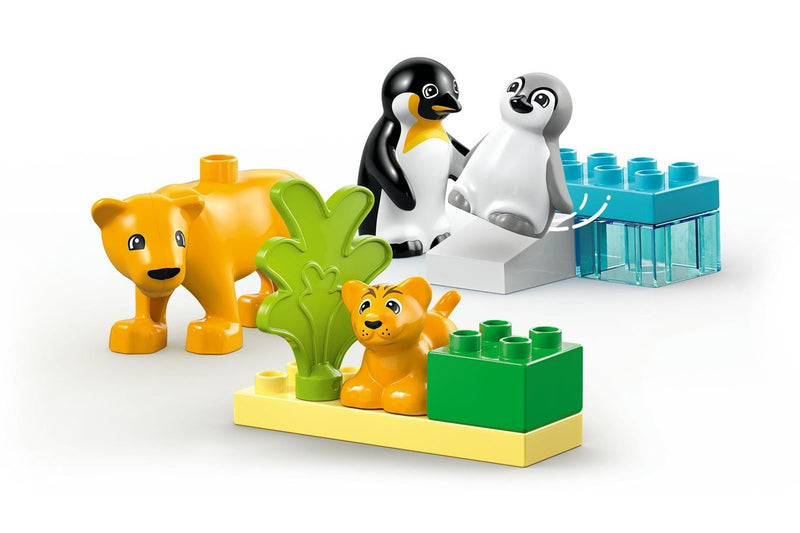 LEGO DUPLO: Wild Animal Families Penguins & Lions - (10442)