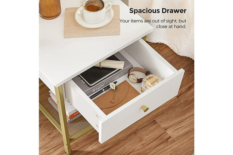 Bedside Table Nightstands with Drawer