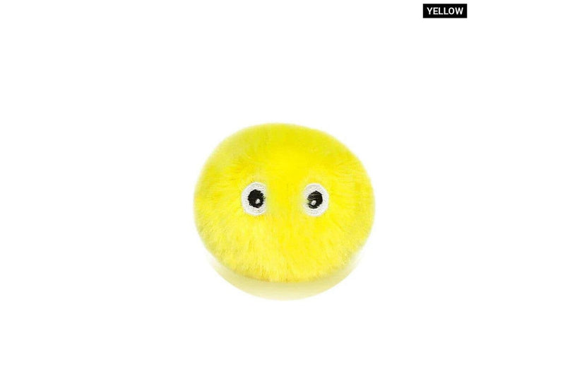 Fluffy Cat Ball Interactive Kitten Toy With Lifelike Sounds