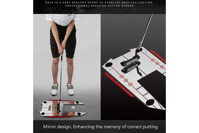 Jzq015 Golf Training Device Push Swing Practice Mirror Correct Posture Device Swing Plate