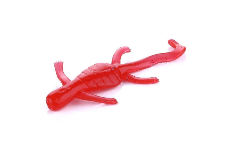 10 Piece 5cm/1g Gecko Shaped Soft Fish Bait For Fishing