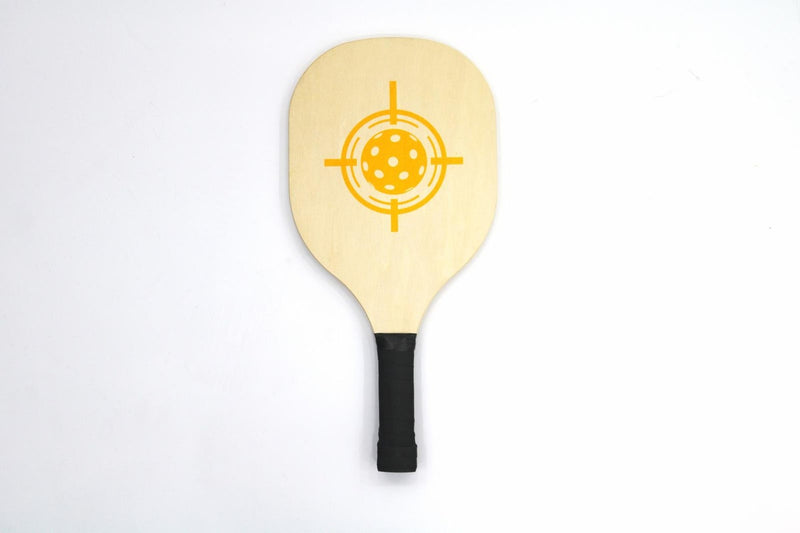 Wooden Pickleball Paddle & Ball Set with Carry Bag