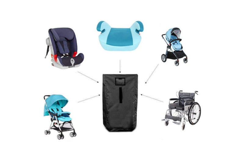 Baby Car Seat Storage Bag Travel Stroller Bag with Padded Straps