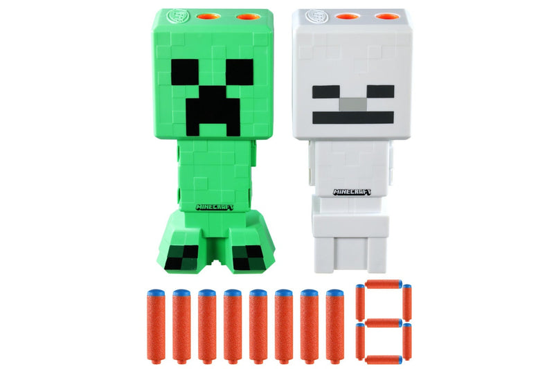 Nerf: Minecraft - Creeper & Skeleton Mob Pack