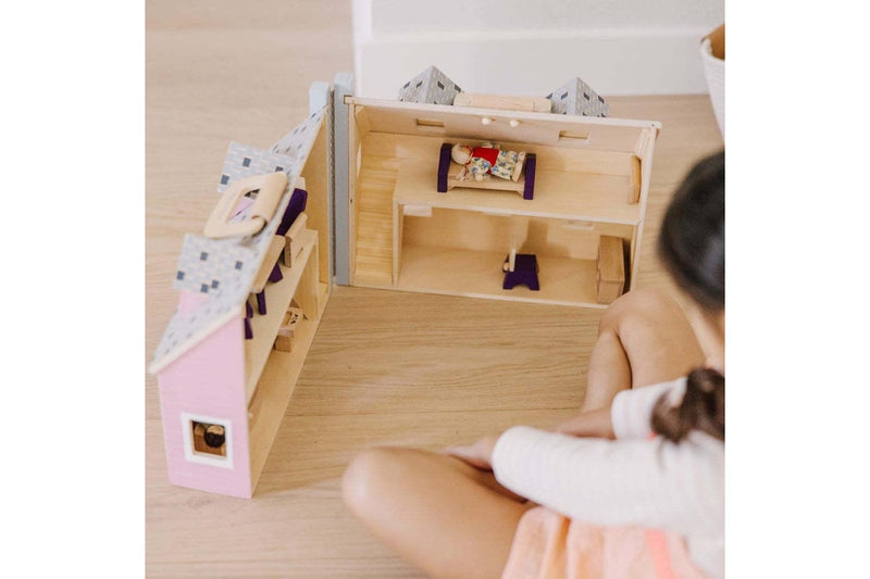 Melissa & Doug: Fold & Go - Dollhouse