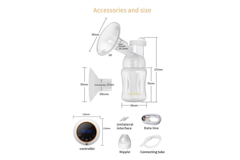 Cmbear Electric Breast Pump Dual - Branded