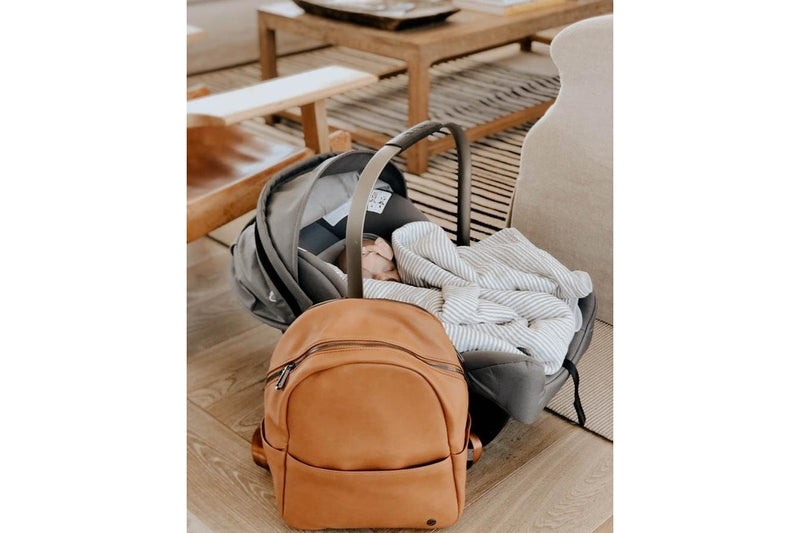 Little Unicorn: Nappy Bag Skyline Backpack - Cognac