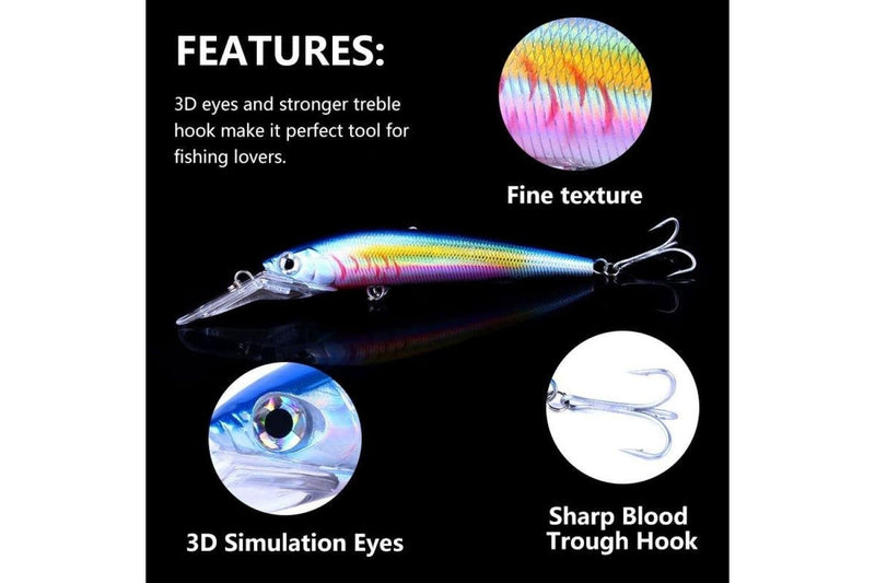 18cm Sinking/floating Minnow Lure 41g