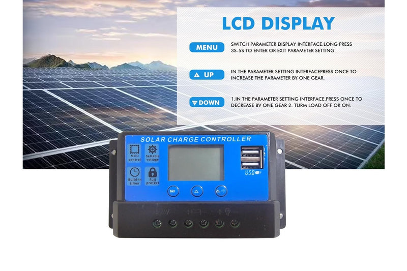 KDS Solar Panel Controller 10A