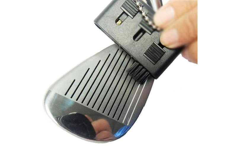 3 Pcs Golf Multi-Function Portable Groove Slit Cleaning Brush