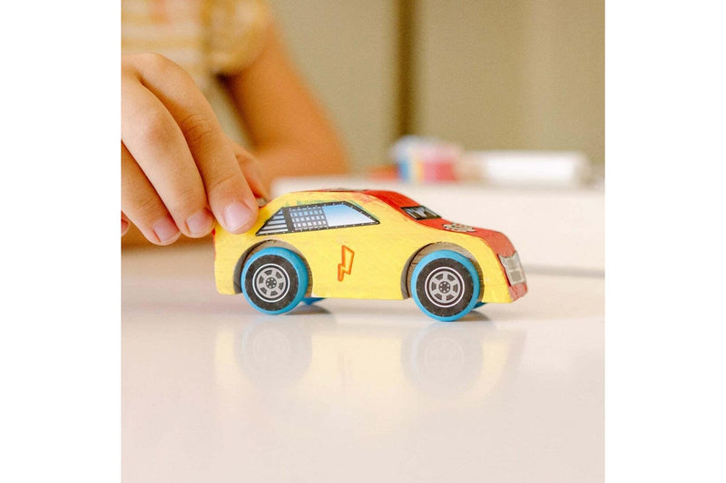 Melissa & Doug: Created by Me! Race Car Wooden Craft Kit