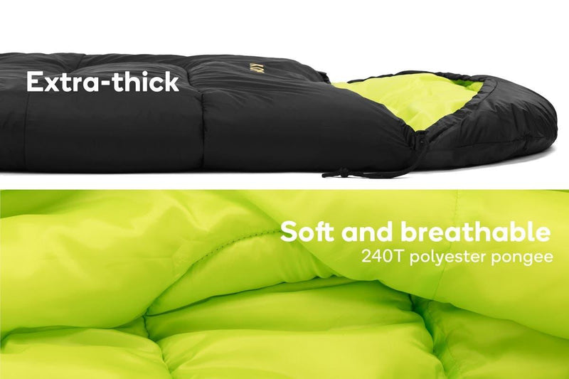 Komodo: 0?C Jumbo Sleeping Bag (Single)