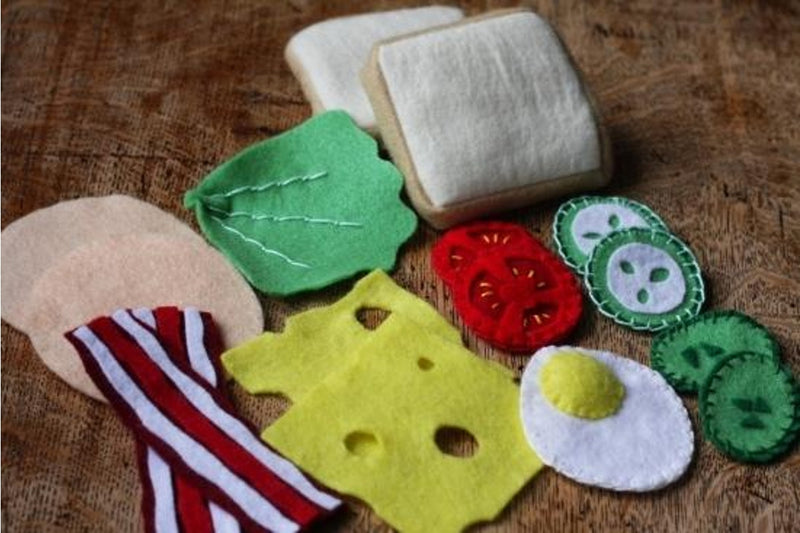 Melissa & Doug: Sandwich - Felt Food Set