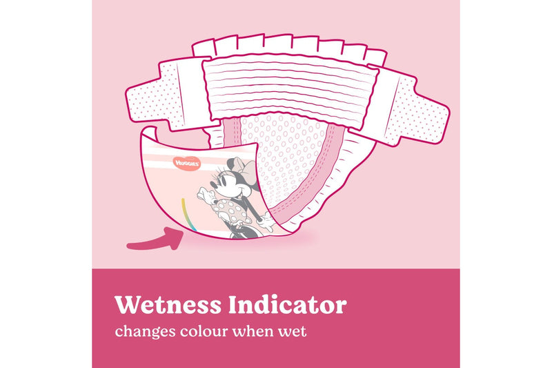 Huggies Ultra Dry Crawler Girl Nappies Jumbo Pack - Size 3