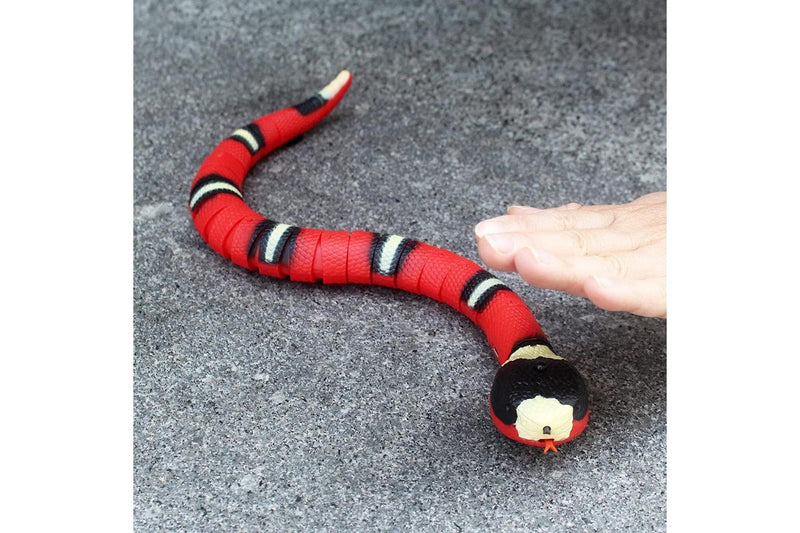 Smart Sensing Cat Toys Interactive Automatic Electronic Snake