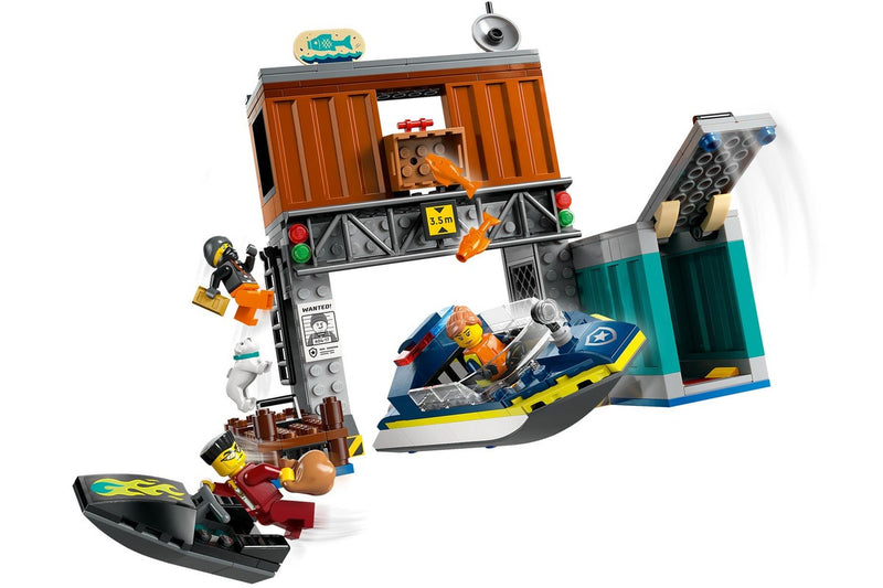 LEGO City: Police Speedboat & Crooks' Hideout - (60417)