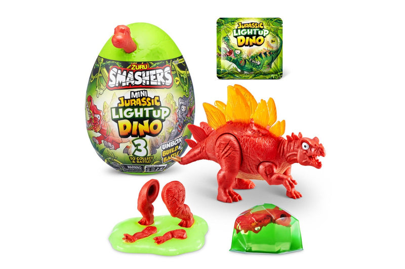 Zuru: Smashers - Mini Jurassic Light Up Dino Egg (Blind Box)