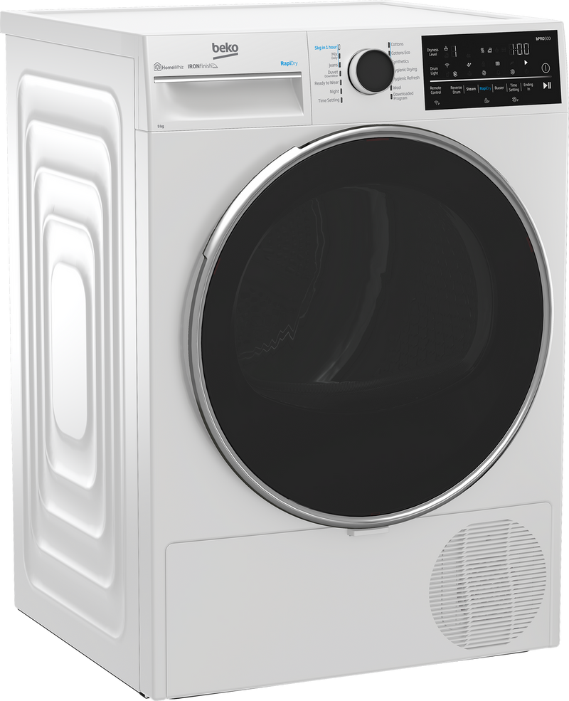 Beko 9kg Hybrid Heat Pump Dryer BDPB904HW