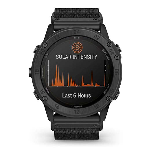 Garmin tactix Delta Solar, Specialized Tactical Watch with Solar Charging Capabilities, Ruggedly Built to Military Standards, Night Vision Compatibility, Black