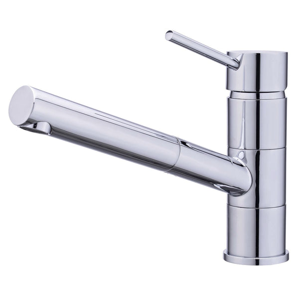 Mondella Chrome Resonance Pin Lever Pull Out Sink Mixer