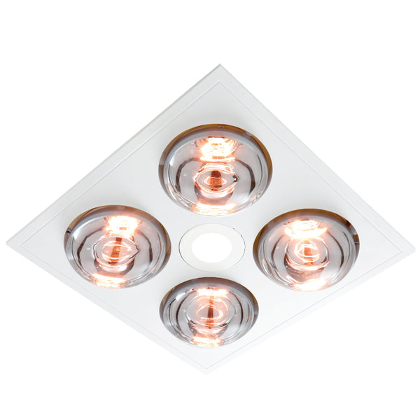 TDX 3 in 1 Bathroom Exhaust Fan 370mm - Square