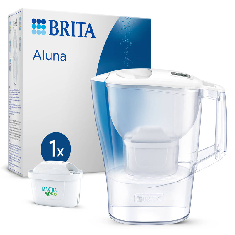 BRITA Water Filter Jug Aluna 2.4L - White