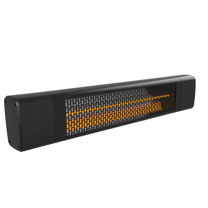 Indoor or Outdoor Heater with Adjustable Tripod Stand - Black