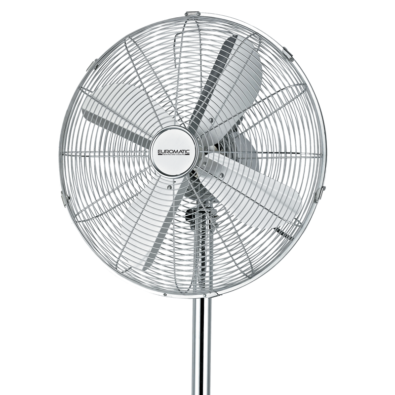 Euromatic 40cm Metal Pedestal Fan