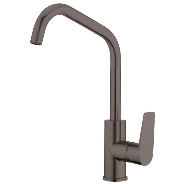 Foreno Brushed Gunmetal Vienna Sink Mixer - Cold Start - Gun Metal