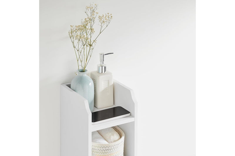 VASAGLE Soglio Slim Floor Storage Cabinet - White