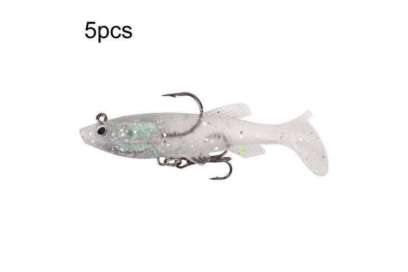 5 Roadrunner Soft Luminous Leadhead Lures