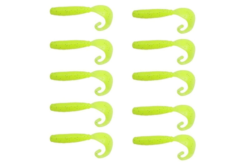 Curved Tail Soft Fishing Lures For Freshwater