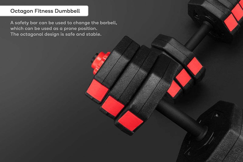 Ape Style Adjustable Dumbbell & Barbell Set (20kg)