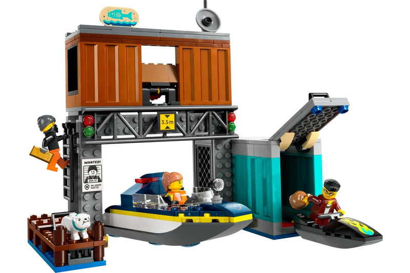 LEGO City: Police Speedboat & Crooks' Hideout - (60417)