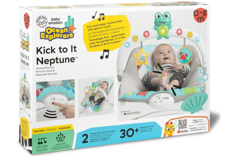 Baby Einstein: Ocean Explorers Kick to It Neptune Musical Bouncer