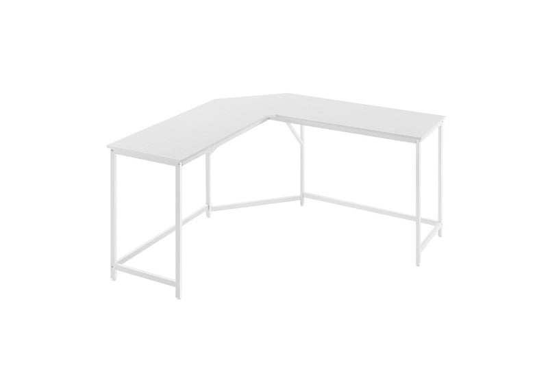 Vasagle L-Shaped Computer Desk - White