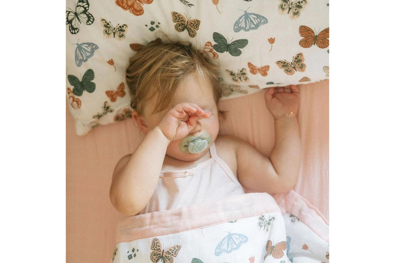 Little Unicorn: Toddler Bedding Set - Butterflies