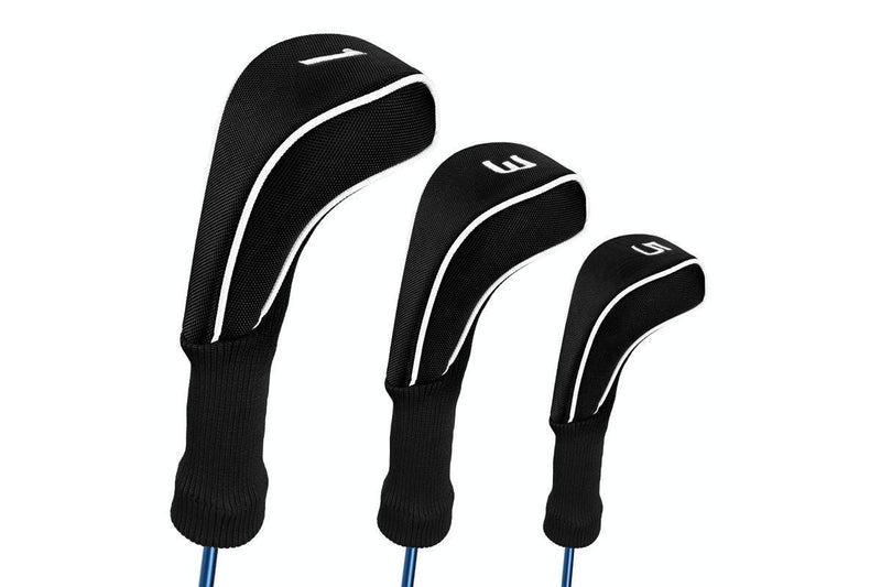 3 In 1 No.1 / No.3 / No.5 Golf Club Protective Cover