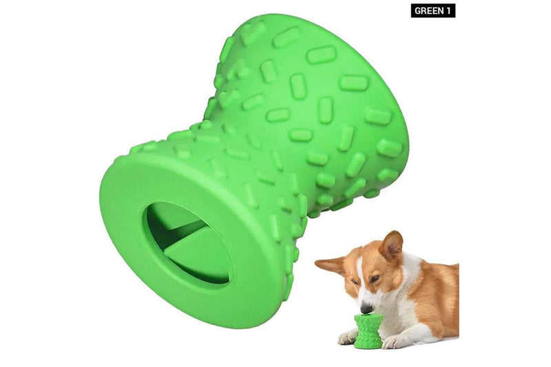 Treat Dispensing Dog Toy Durable Rubber