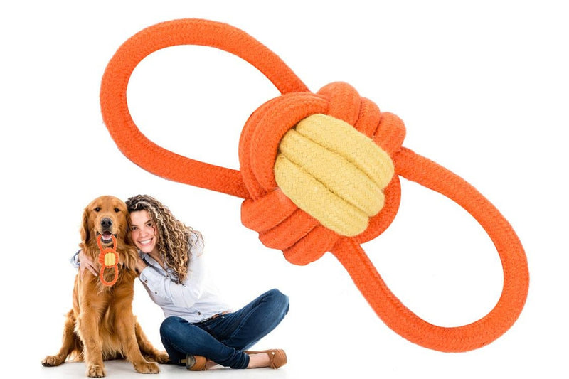 Heavy Duty Rope Dog Pet Toy Tug of War Durable Tough Chew Small to Large Dogs