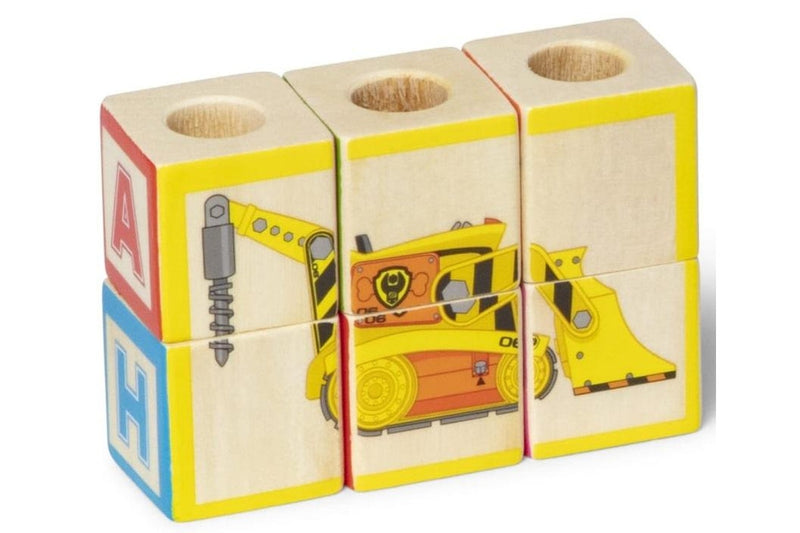 Melissa & Doug: Paw Patrol - Wooden ABC Block Truck