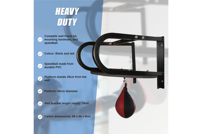 Speedball with Wall Frame Boxing Punching Bag