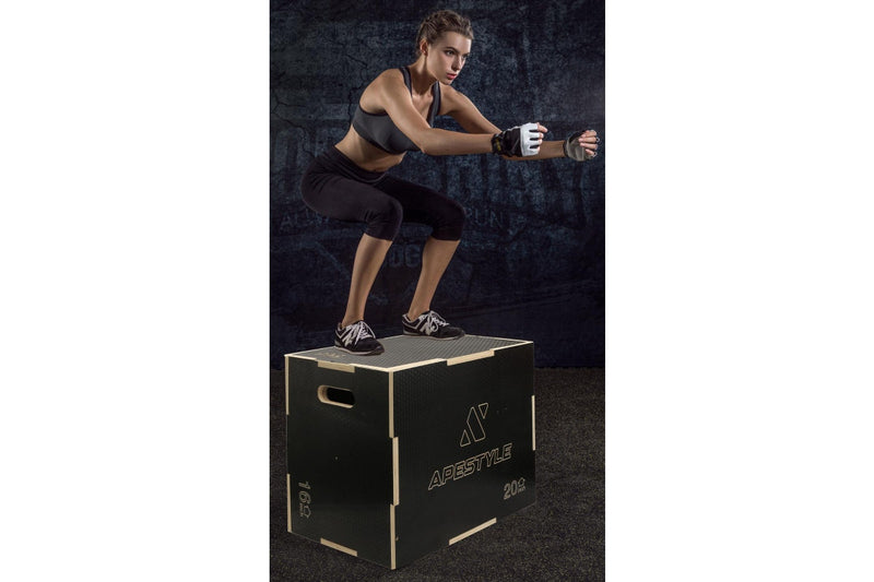 Ape Style 3 In 1 Plyometric Box - 76x51x61cm