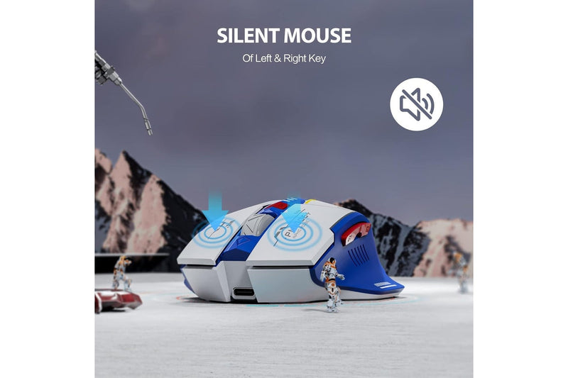 INPHIC F9 2.4G Wireless Silent Gaming Office Mouse - NZ Stock