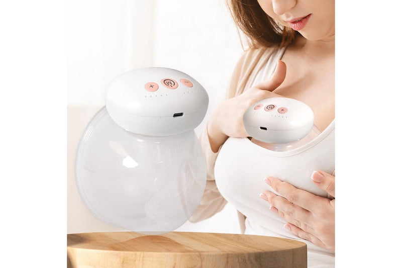 Portable Electric Breast Pump Wearable USB Silent Hands-Free Automatic Milker