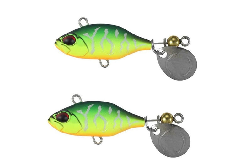 2 Piece Luya Bait Shenshui Vib Metal Tablets Fake Bait Tiller Mouth Bass Bionic Fishing Bait