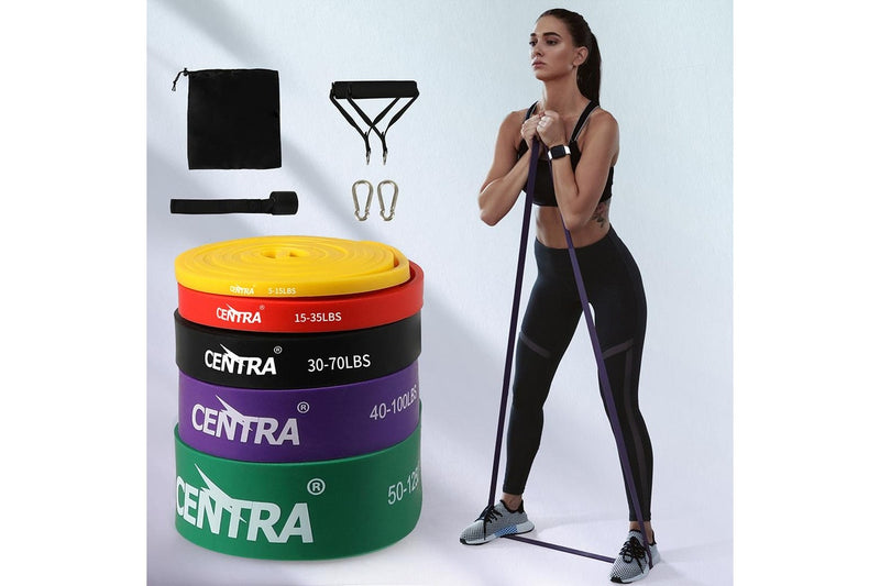 Centra Resistance Bands Heavy Duty Pull up Fitness Loop Strength Gym Exercise