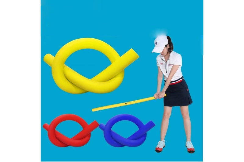 Multi-Function Golf Practice Soft Swing Stick Light-Weight Flexibility Training Aids Tool - Size 80 X 3Cm