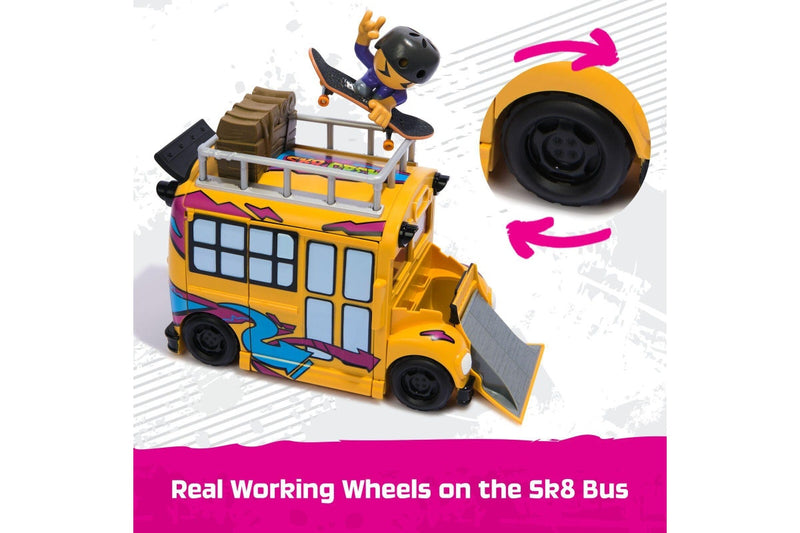 Tech Deck: Sk8 Crew - Ultra Sk8 Bus Playset